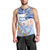 Hawaiki Nui Va'a Solo French Polynesia Men Tank Top Blue Color