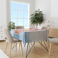 Hawaiki Nui Va'a Solo French Polynesia Tablecloth Red Color