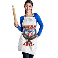 American Samoa Fautasi Apron Pago Pago Aeto and Iseula o le Moana of Fagatogo White Color - Polynesian Pride