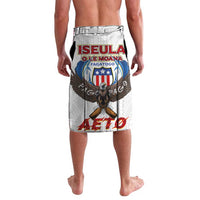 American Samoa Fautasi Lavalava Pago Pago Aeto and Iseula o le Moana of Fagatogo White Color - Polynesian Pride