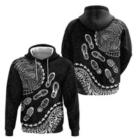 Hawaii Running Hoodie Polynesian Tribal Tattoo LT03 - Polynesian Pride
