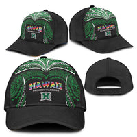Hawaii Rainbow Warriors Classic Cap Polynesian Motif Black Color LT03 - Polynesian Pride