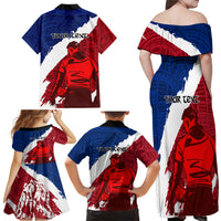 custom-samoa-rugby-family-matching-off-shoulder-maxi-dress-and-hawaiian-shirt-siva-tau-dance-polynesian-tattoo-brush-style