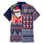Hawaii Mele Kalikimaka Hawaiian Shirt Aloha and Christmas Elements Patchwork Blue Style LT03 - Polynesian Pride
