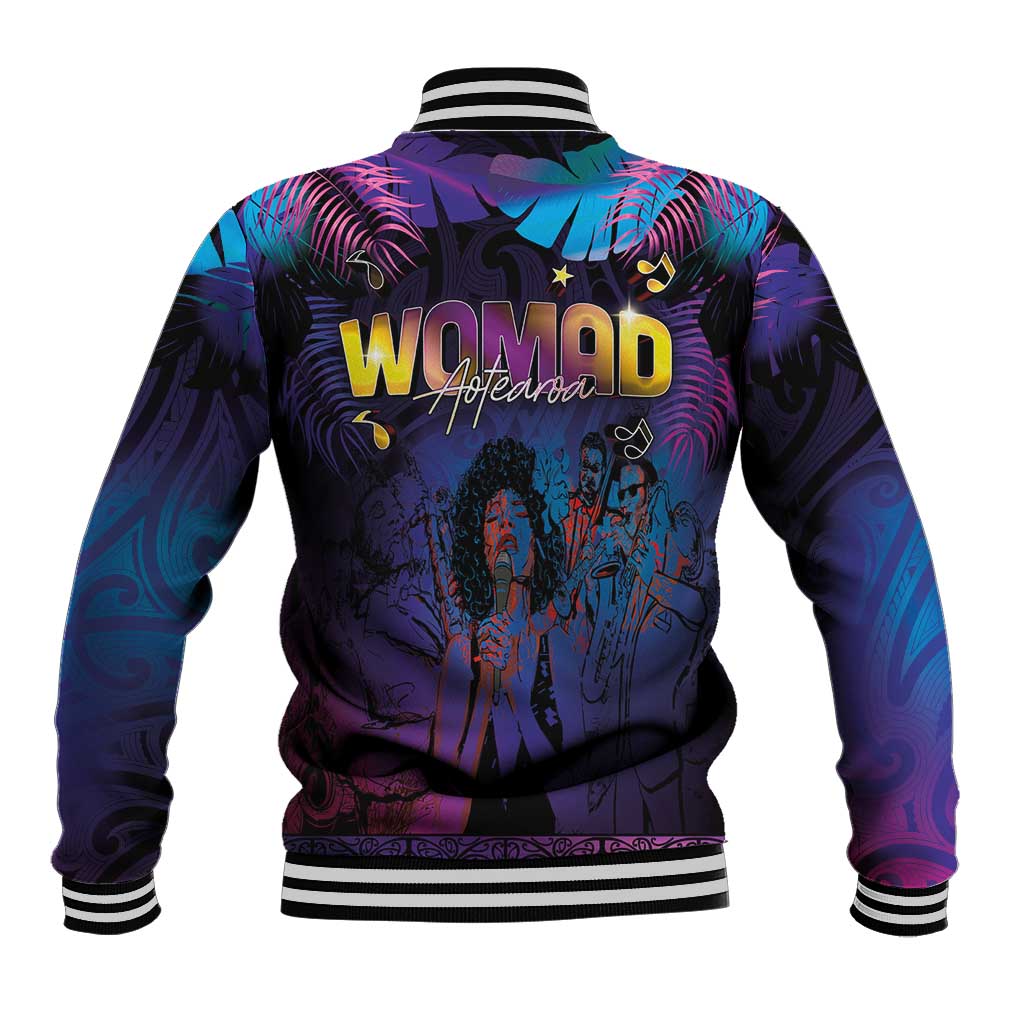 Aotearoa Arts Festival 2025 Baseball Jacket Maori Music Art Dance - Rhythmic Vibes