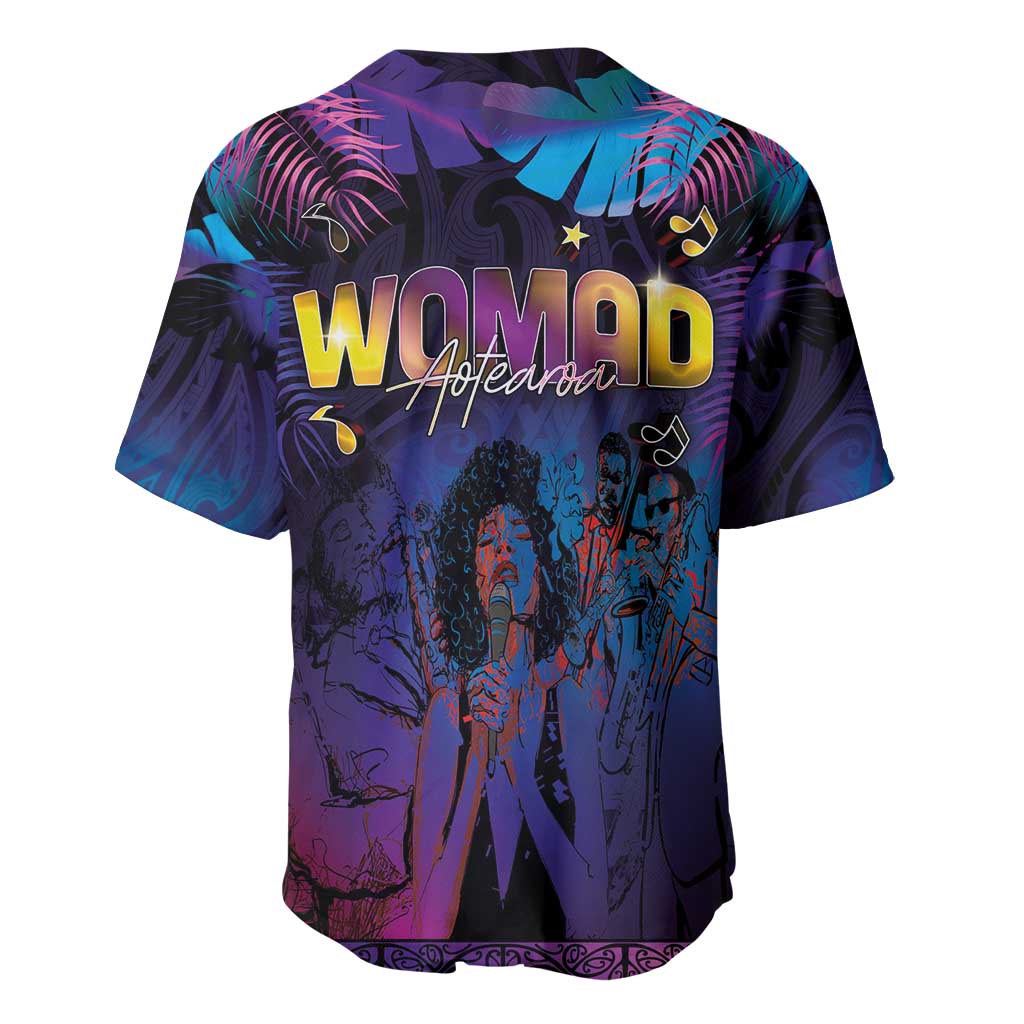 Aotearoa Arts Festival 2025 Baseball Jersey Maori Music Art Dance - Rhythmic Vibes LT03 - Polynesian Pride