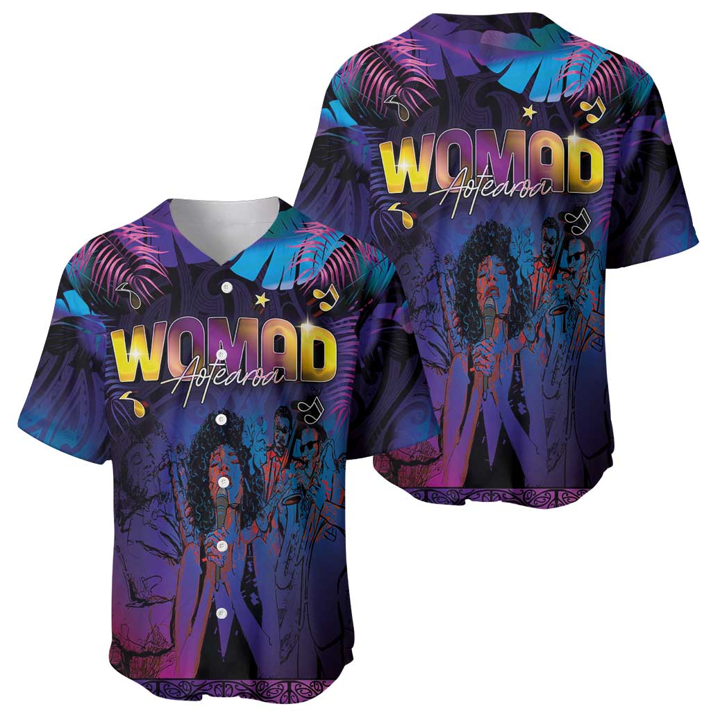 Aotearoa Arts Festival 2025 Baseball Jersey Maori Music Art Dance - Rhythmic Vibes LT03 - Polynesian Pride