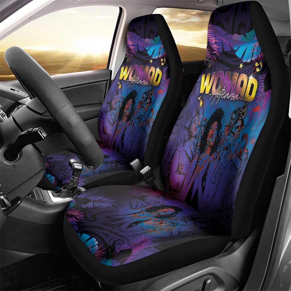 Aotearoa Arts Festival 2025 Car Seat Cover Maori Music Art Dance - Rhythmic Vibes