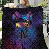 Aotearoa Arts Festival 2025 Quilt Maori Music Art Dance - Rhythmic Vibes LT03 Black - Polynesian Pride