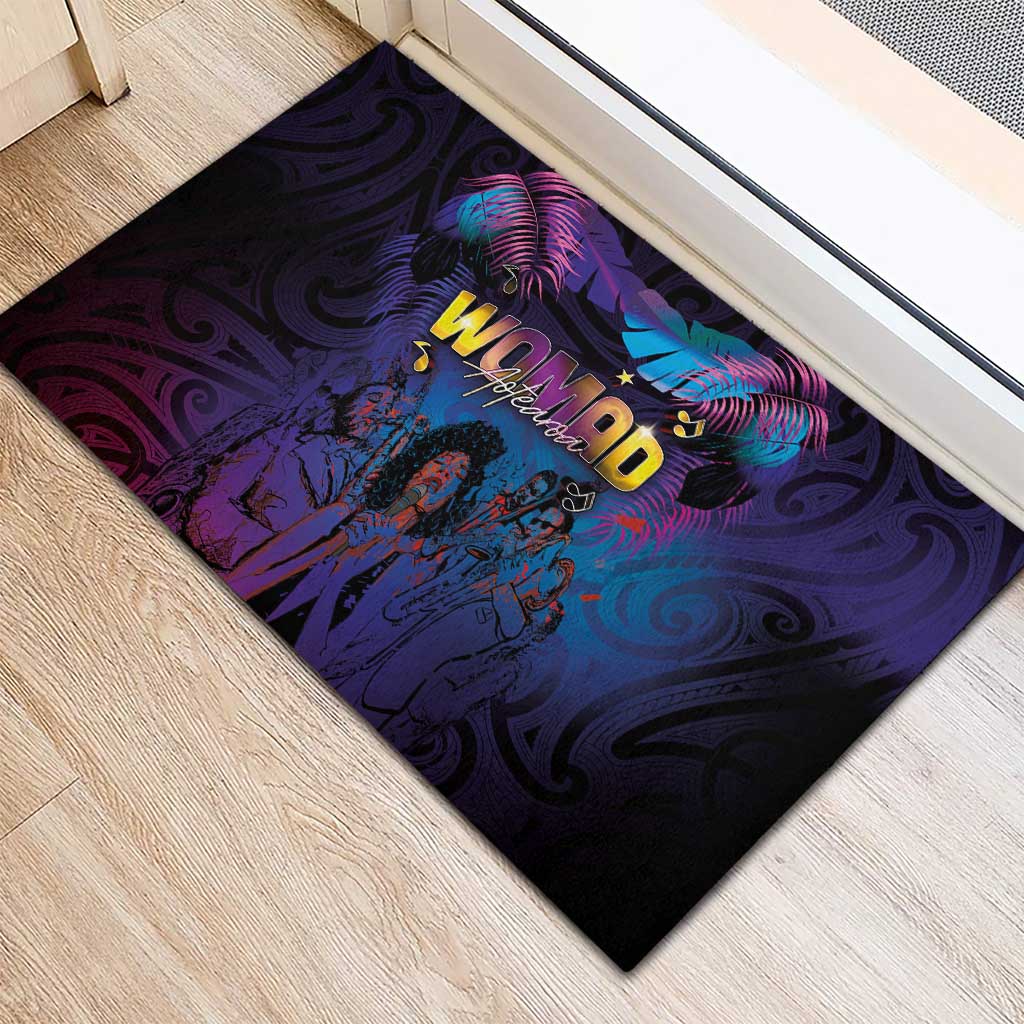 Aotearoa Arts Festival 2025 Rubber Doormat Maori Music Art Dance - Rhythmic Vibes LT03 - Polynesian Pride