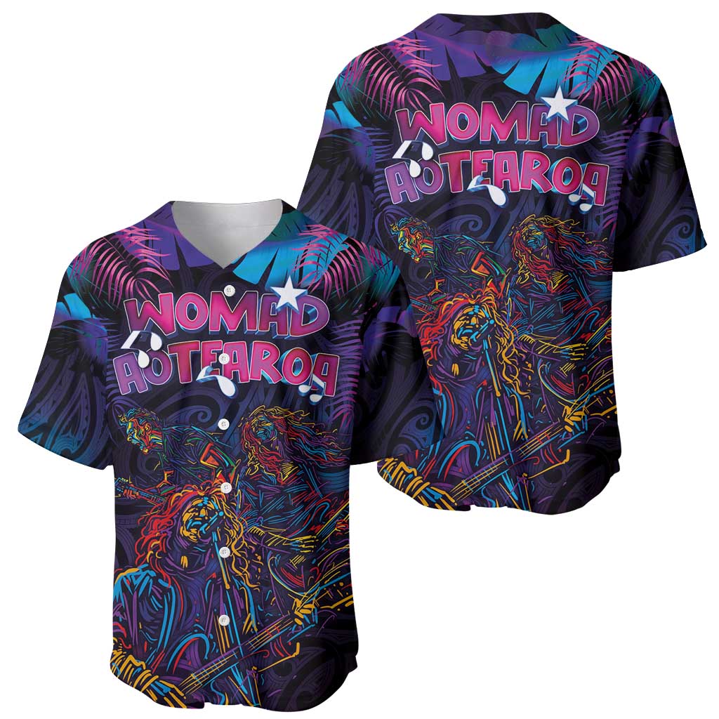 Aotearoa Arts Festival 2025 Baseball Jersey Maori Performing Art and Music - Rhythmic Vibes LT03 - Polynesian Pride
