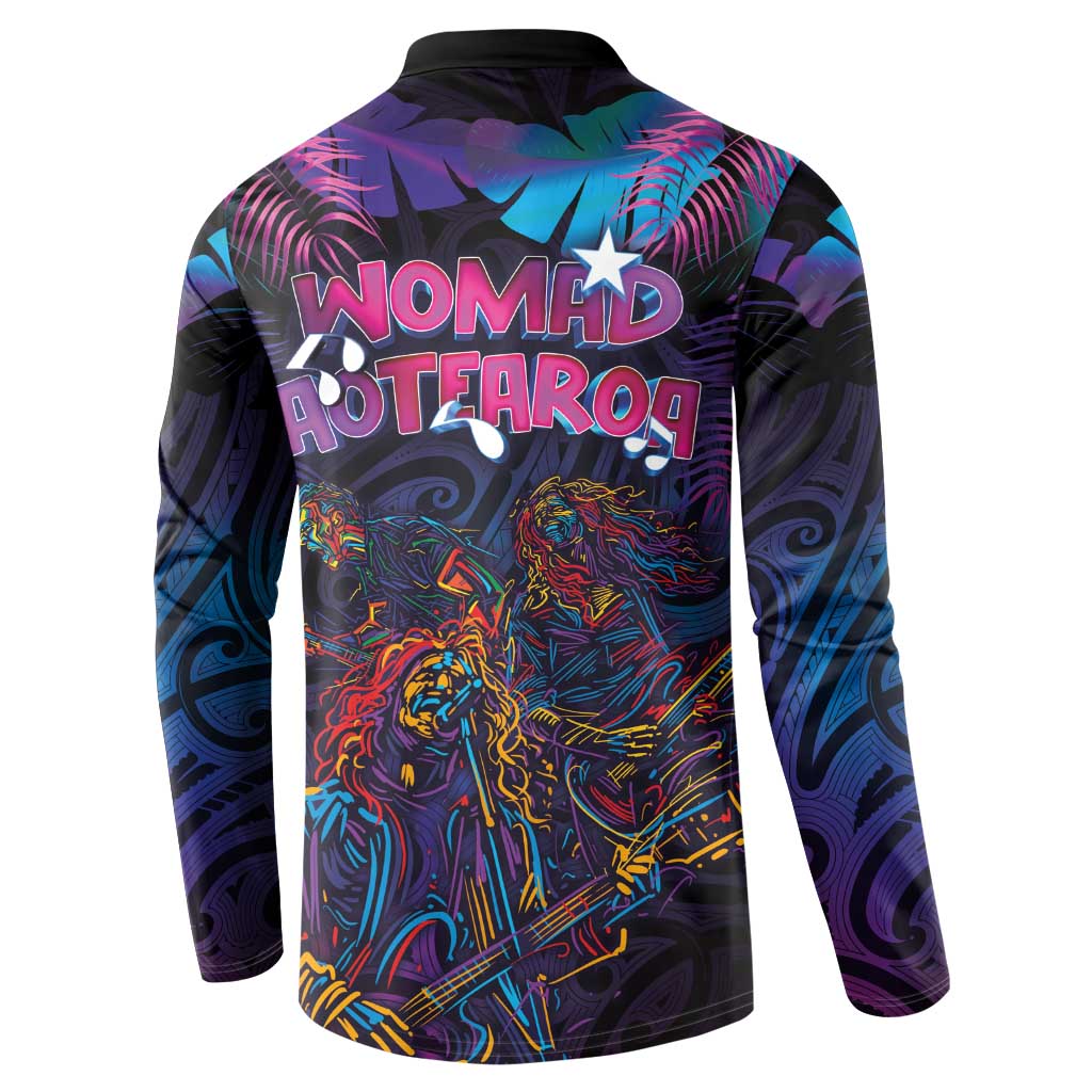 Aotearoa Arts Festival 2025 Button Sweatshirt Maori Performing Art and Music - Rhythmic Vibes