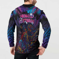 Aotearoa Arts Festival 2025 Button Sweatshirt Maori Performing Art and Music - Rhythmic Vibes