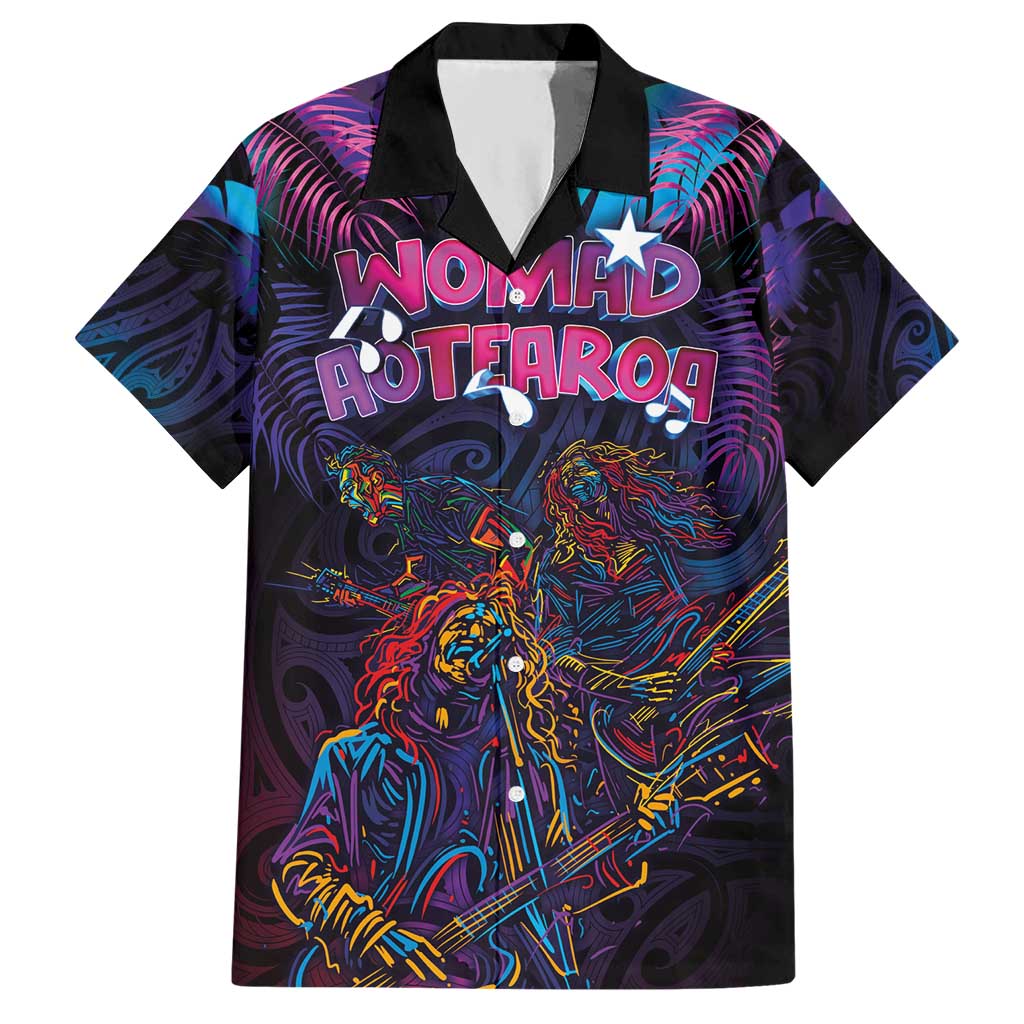 Aotearoa Arts Festival 2025 Hawaiian Shirt Maori Performing Art and Music - Rhythmic Vibes