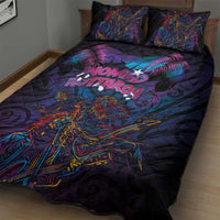 Aotearoa Arts Festival 2025 Quilt Bed Set Maori Performing Art and Music - Rhythmic Vibes