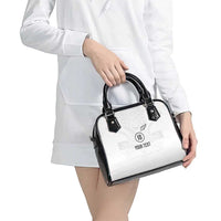 Custom New Zealand Football Shoulder Handbag The Whites-Sporty T90 Style LT03 - Polynesian Pride