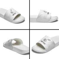 Custom New Zealand Football Slide Sandals The Whites-Sporty T90 Style LT03 - Polynesian Pride