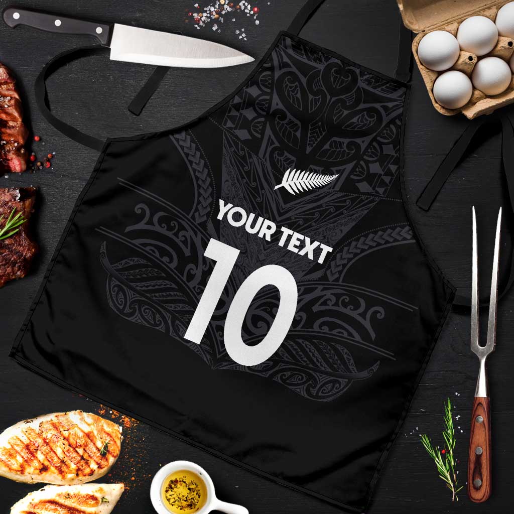 Custom Aotearoa Rugby Apron The Blacks-Sporty T90 Style - Polynesian Pride