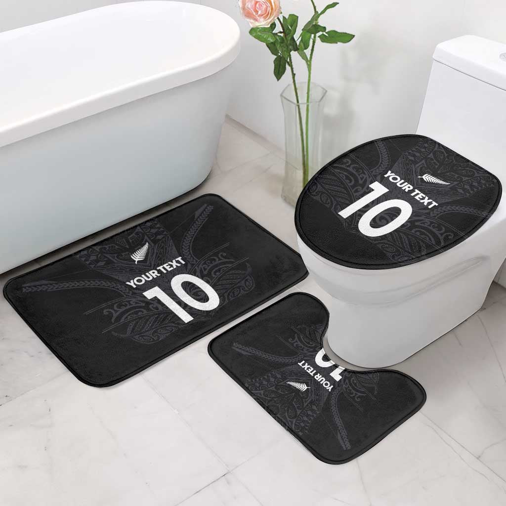 Custom Aotearoa Rugby Bathroom Set The Blacks-Sporty T90 Style LT03 - Polynesian Pride