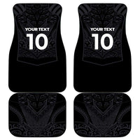 Custom Aotearoa Rugby Car Mats The Blacks-Sporty T90 Style LT03 - Polynesian Pride