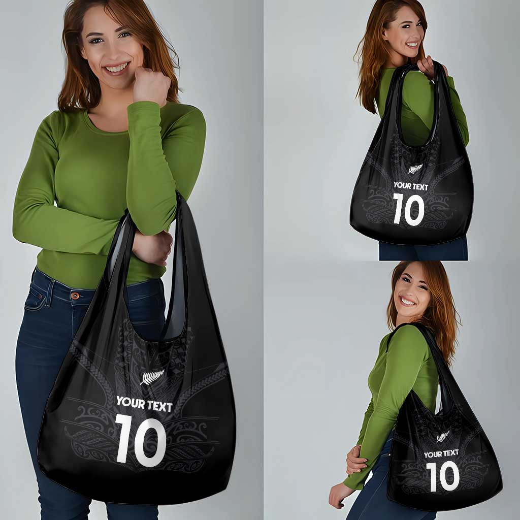 Custom Aotearoa Rugby Grocery Bag The Blacks-Sporty T90 Style LT03 - Polynesian Pride