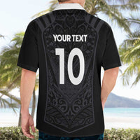 Custom Aotearoa Rugby Hawaiian Shirt The Blacks-Sporty T90 Style - Polynesian Pride