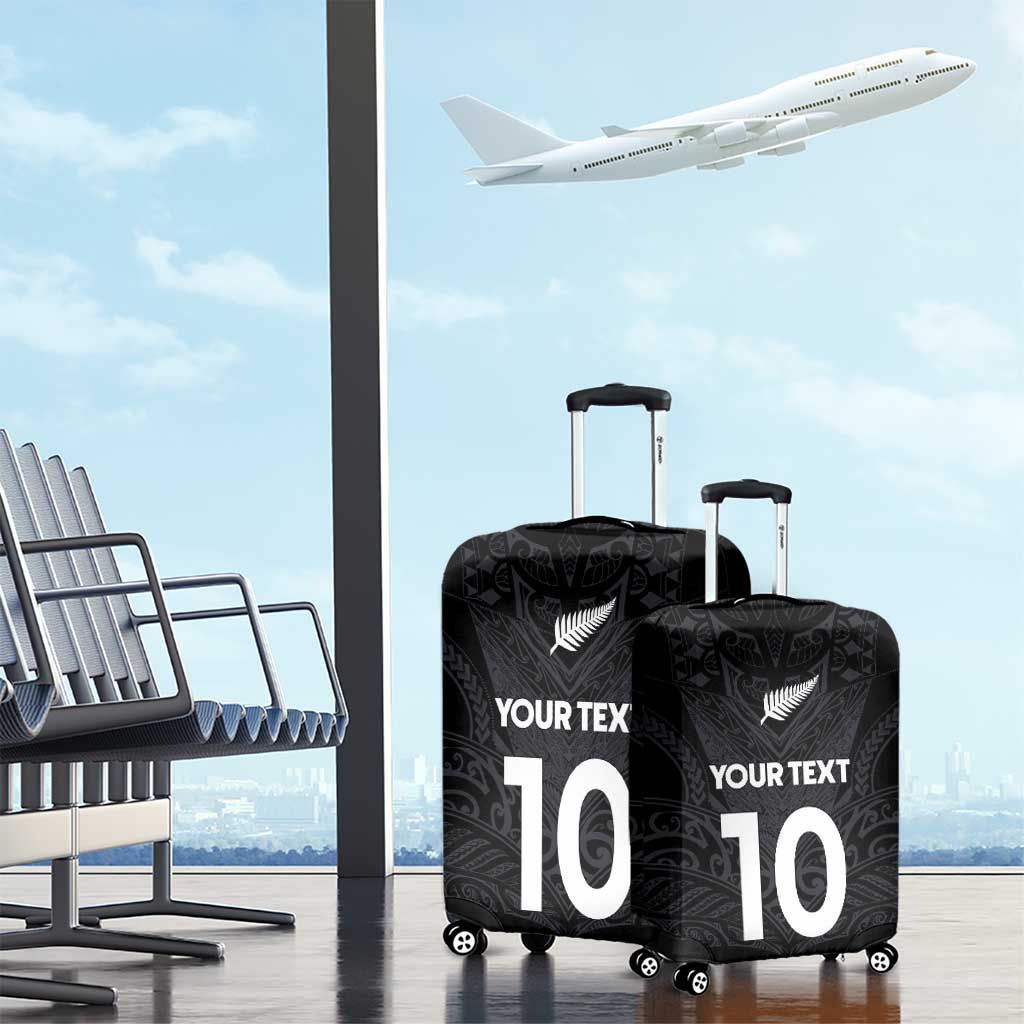 Custom Aotearoa Rugby Luggage Cover The Blacks-Sporty T90 Style - Polynesian Pride