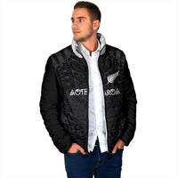 Custom Aotearoa Rugby Padded Jacket The Blacks-Sporty T90 Style LT03 - Polynesian Pride