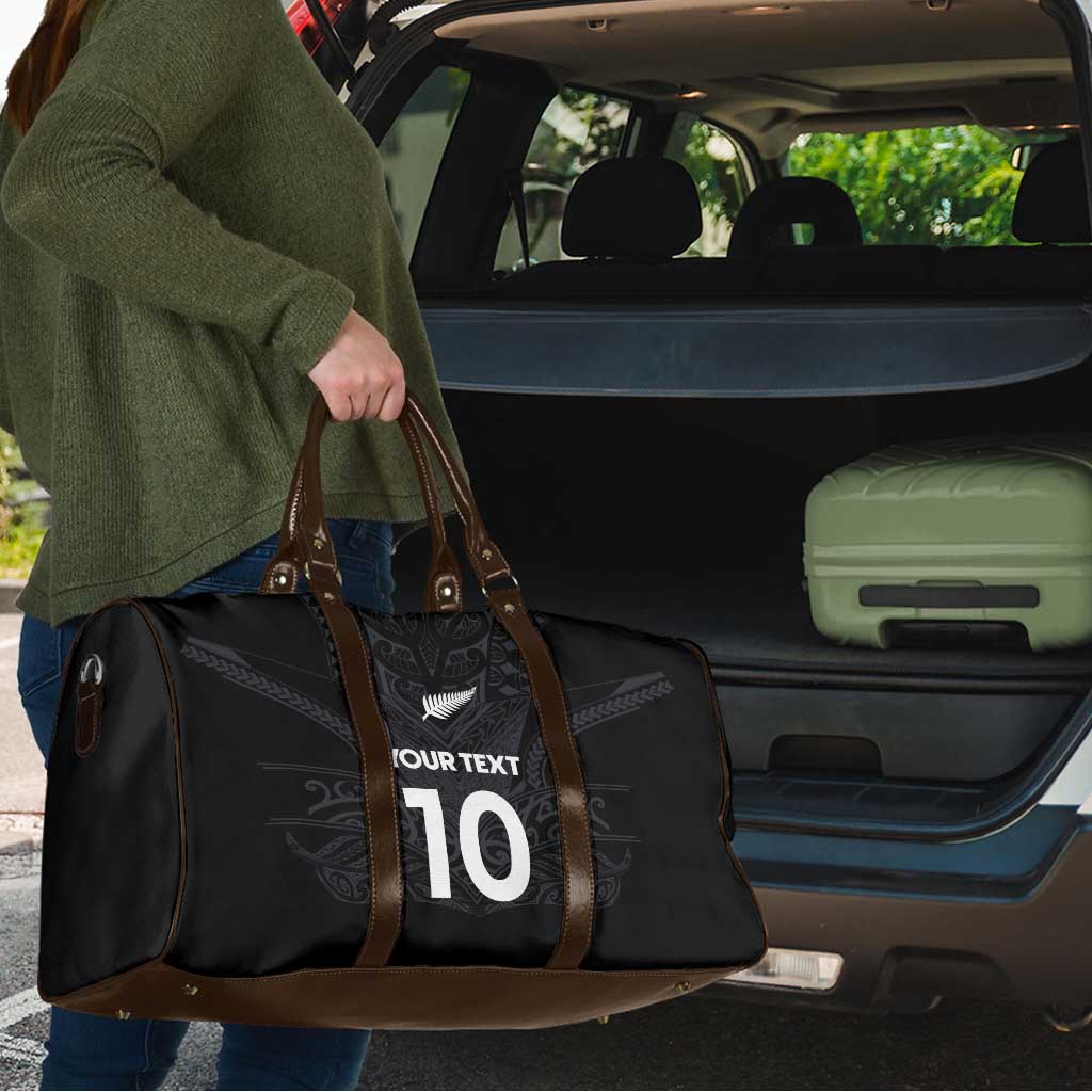 Custom Aotearoa Rugby Travel Bag The Blacks-Sporty T90 Style - Polynesian Pride