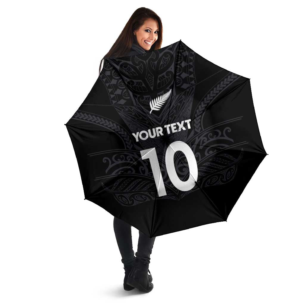 Custom Aotearoa Rugby Umbrella The Blacks-Sporty T90 Style LT03 - Polynesian Pride