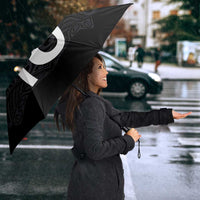 Custom Aotearoa Rugby Umbrella The Blacks-Sporty T90 Style LT03 - Polynesian Pride