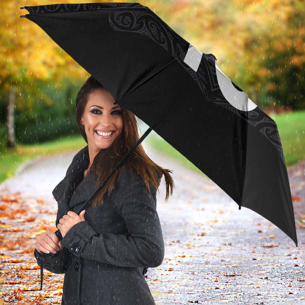 Custom Aotearoa Rugby Umbrella The Blacks-Sporty T90 Style LT03 - Polynesian Pride