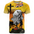 Niue ANZAC Day T Shirt Soldier and Gallipoli Lest We Forget LT03 Yellow - Polynesian Pride