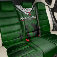 Norfolk Island ANZAC Day Back Car Seat Cover Soldier Lest We Forget Camouflage LT03 - Polynesian Pride