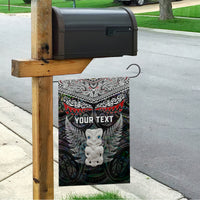 New Zealand Hei Tiki Garden Flag Maori Green Papua Shell Pattern LT03 - Polynesian Pride