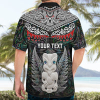 New Zealand Hei Tiki Hawaiian Shirt Maori Green Papua Shell Pattern LT03 - Polynesian Pride