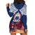 Samoa Indenpendence Day Hoodie Dress Sky Fireworks with Flag Style LT03 - Polynesian Pride