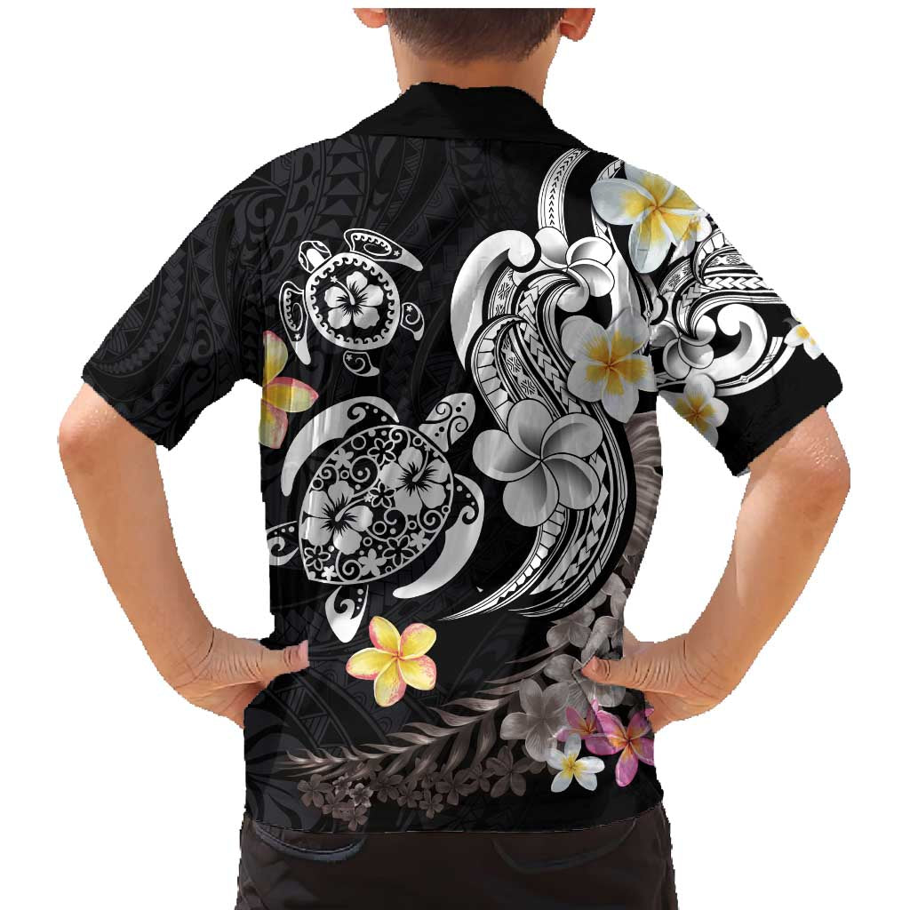 Hawaiian Tropical Plumeria Turtles Family Matching Mermaid Dress and Hawaiian Shirt Polynesian Art Tattoo