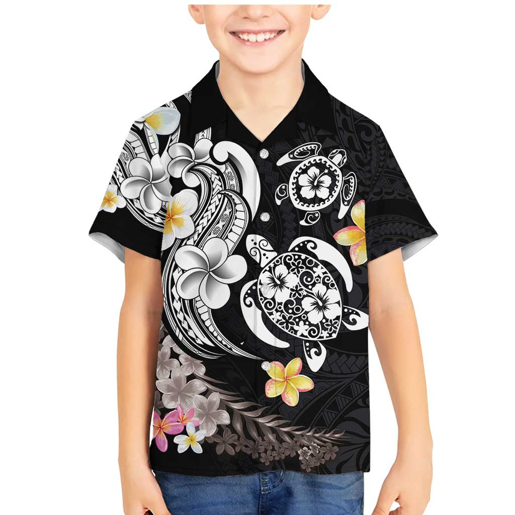 Hawaiian Tropical Plumeria Turtles Family Matching Mermaid Dress and Hawaiian Shirt Polynesian Art Tattoo