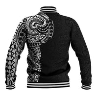 Polynesian Art Traditional Tattoo Pattern Baseball Jacket