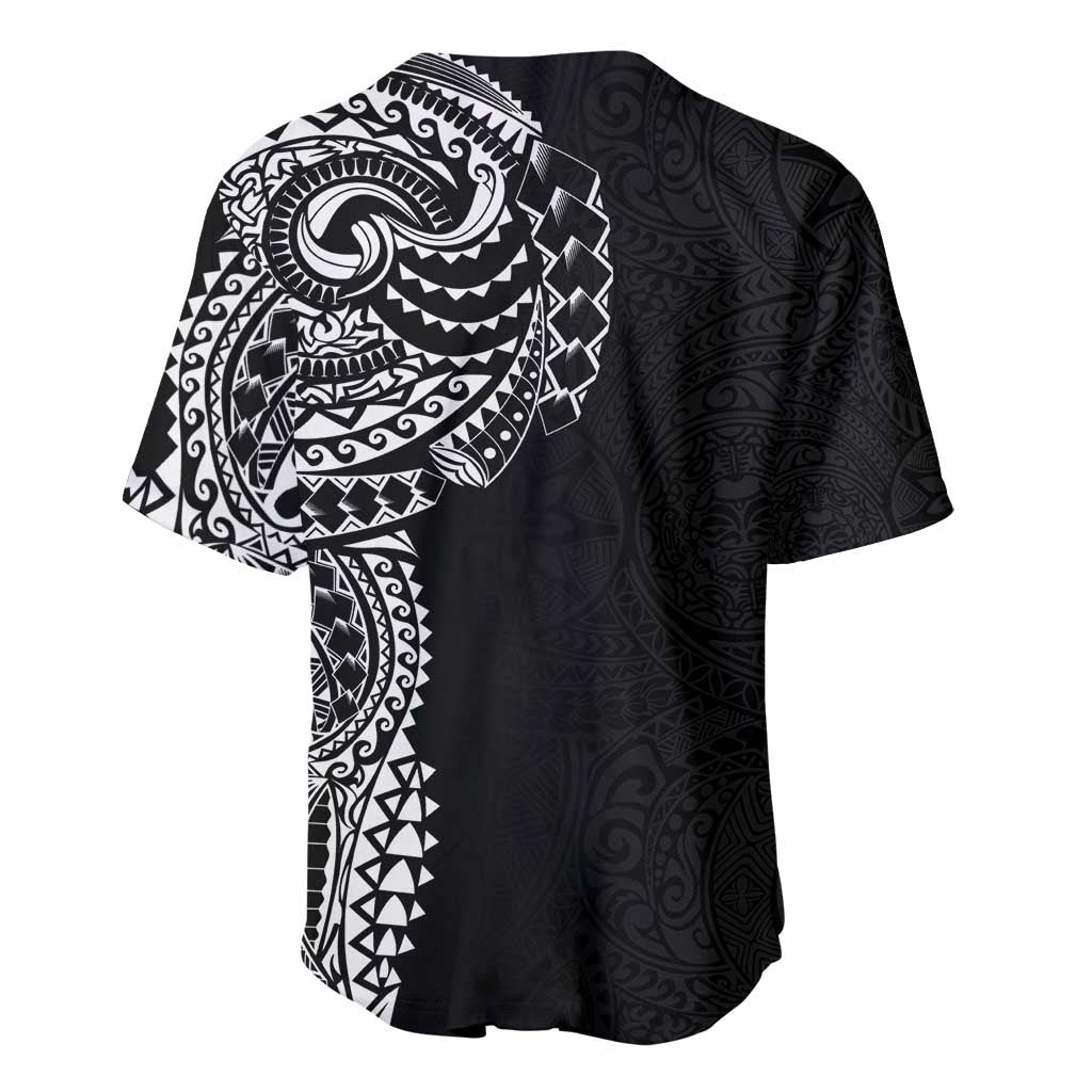 Polynesian Art Traditional Tattoo Pattern Baseball Jersey LT03 - Polynesian Pride