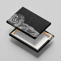 Polynesian Art Traditional Tattoo Pattern Canvas Wall Art