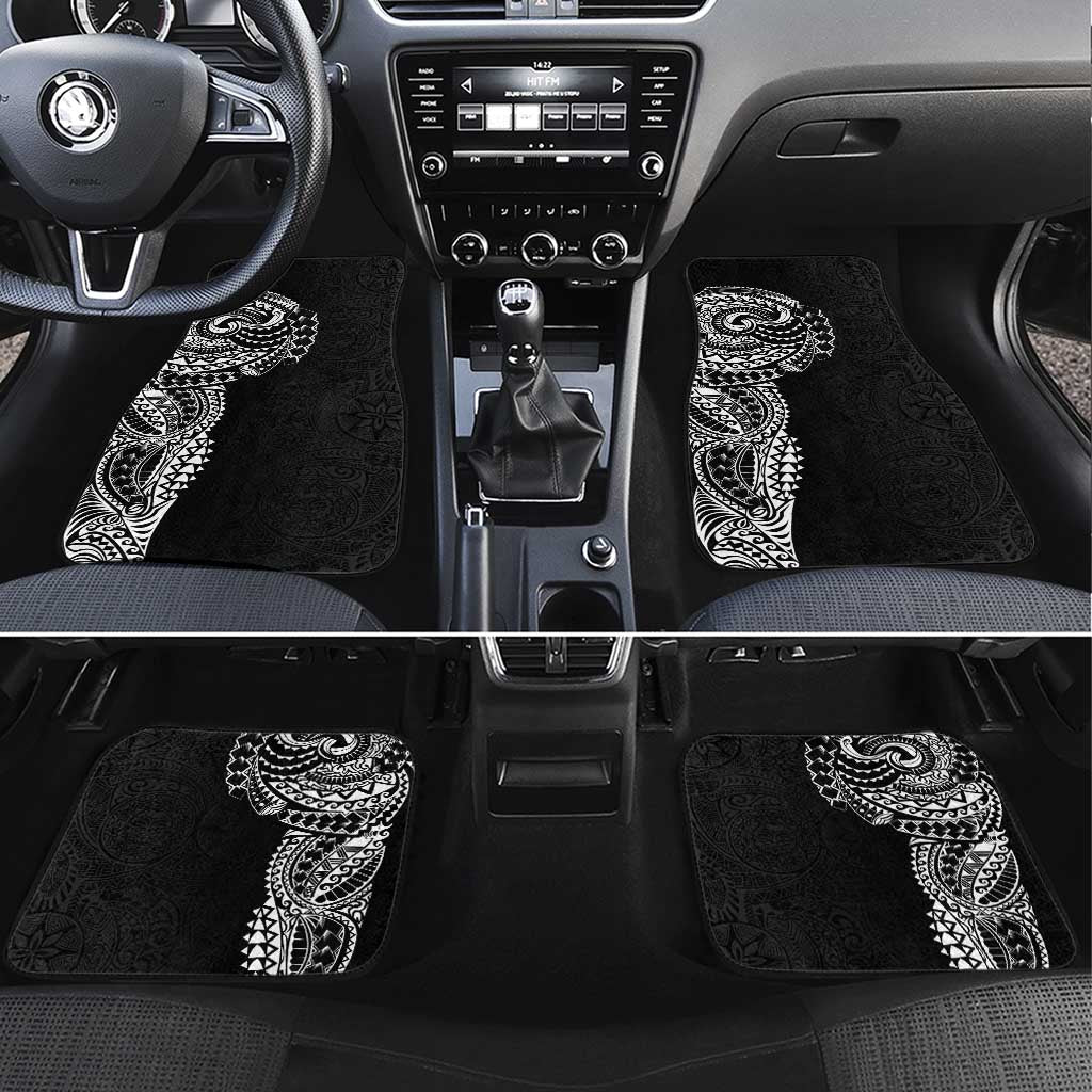 Polynesian Art Traditional Tattoo Pattern Car Mats