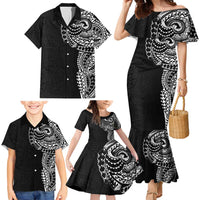 Polynesian Art Traditional Tattoo Pattern Family Matching Mermaid Dress and Hawaiian Shirt LT03 - Polynesian Pride