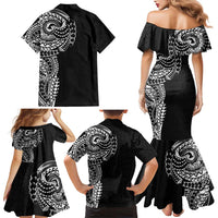 Polynesian Art Traditional Tattoo Pattern Family Matching Mermaid Dress and Hawaiian Shirt LT03 - Polynesian Pride