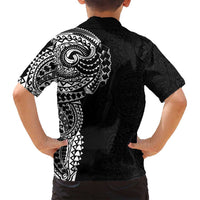 Polynesian Art Traditional Tattoo Pattern Family Matching Tank Maxi Dress and Hawaiian Shirt LT03 - Polynesian Pride