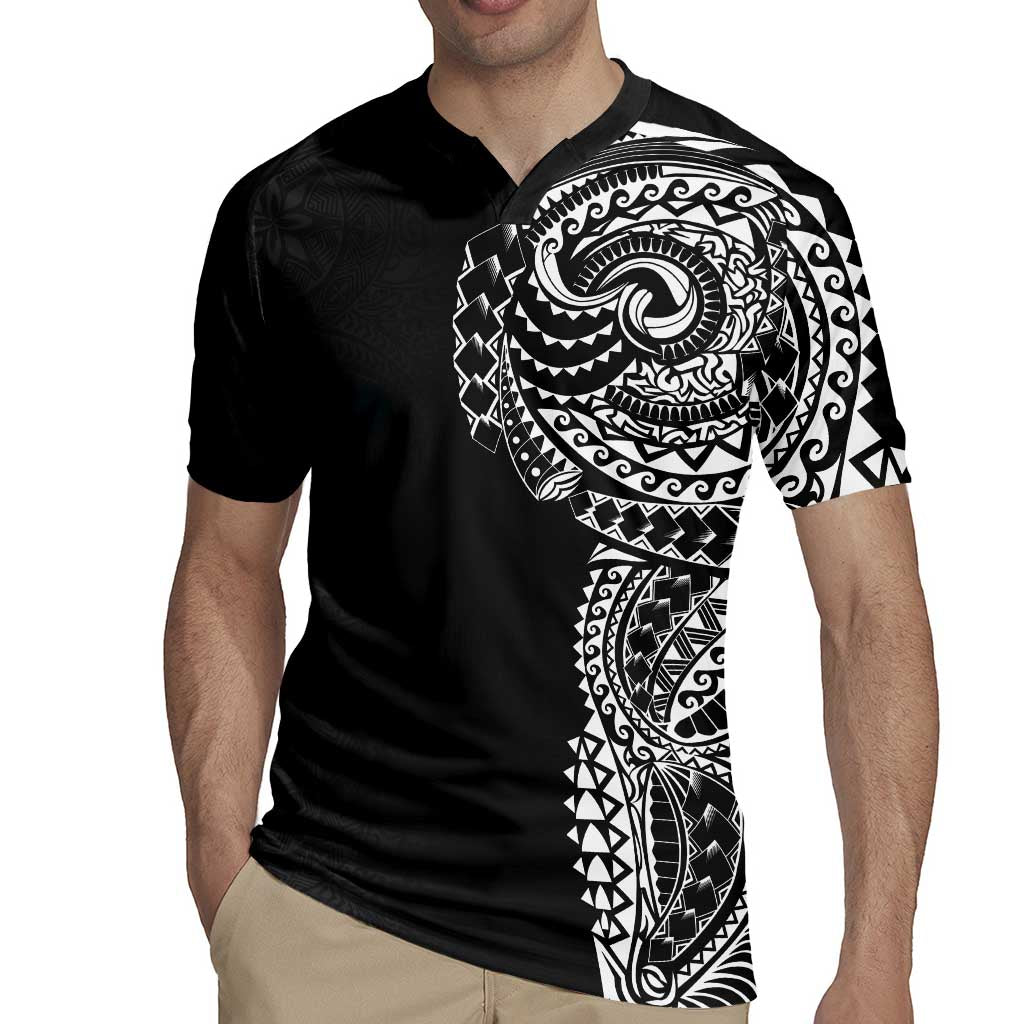 Polynesian Art Traditional Tattoo Pattern Rugby Jersey