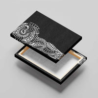 Polynesian Art Traditional Tattoo Canvas Wall Art Simple Style