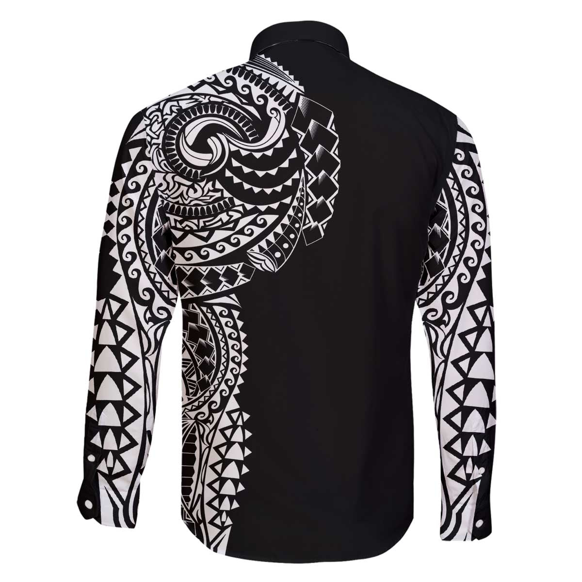 Polynesian Art Traditional Tattoo Family Matching Puletasi and Hawaiian Shirt Simple Style LT03 - Polynesian Pride