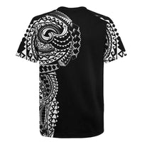 Polynesian Art Traditional Tattoo Rugby Jersey Simple Style